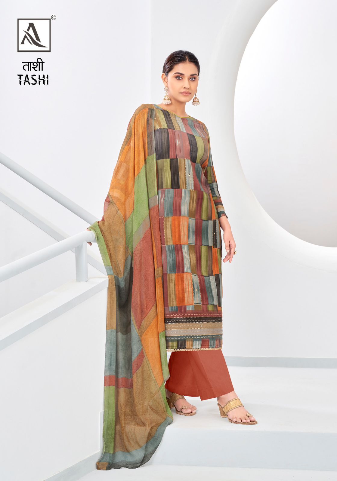 TASHI Tashi By Alok Jam Designer Printed Dress Material Wholesale Market In Surat